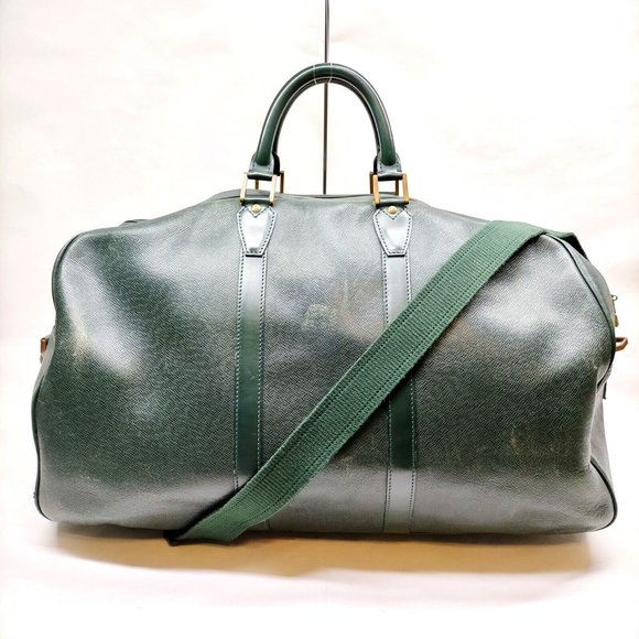 Louis Vuitton LV Boston Bag  Kendall GM Green Taiga SERIAL SP0017 - Picture 2 of 16